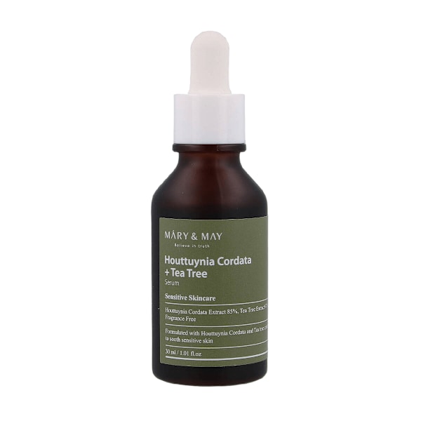 Mary&amp;May Houttuynia Cordata +Tea Tree Serum,30ml - Lugnande ansiktsserum 30