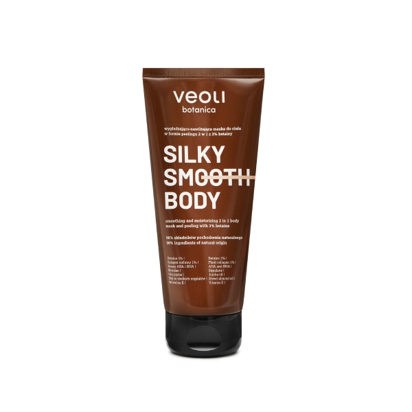 Veoli Botanica - SILKY SMOOTH BODY utjämnande och återfuktande kroppsmask, 180 ml 180