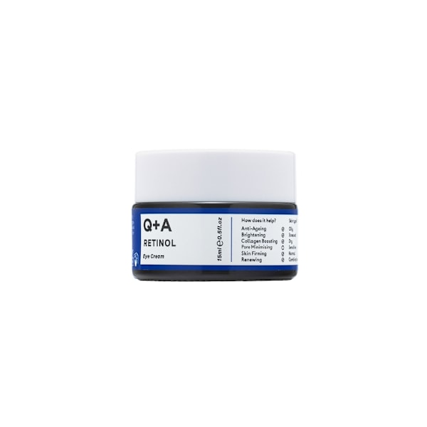 Q+A Retinol Eye Cream, Ögonkräm med retinol, 15 ml 15