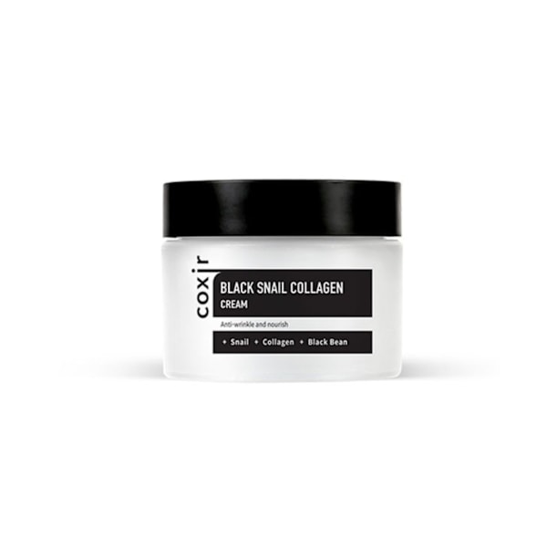 COXIR - Black Snail Collagen Cream, 50 ml - Närande anti-rynkkräm