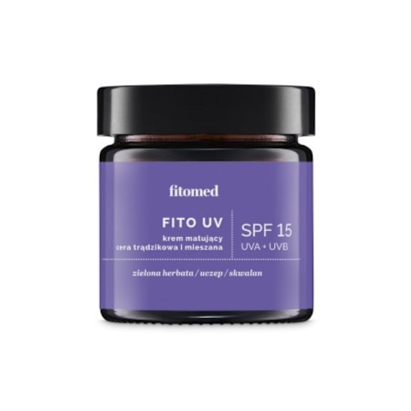 FITOMED Fito UV SPF 15 - mattgörande kräm för akne och kombinerad hud 55 g 55