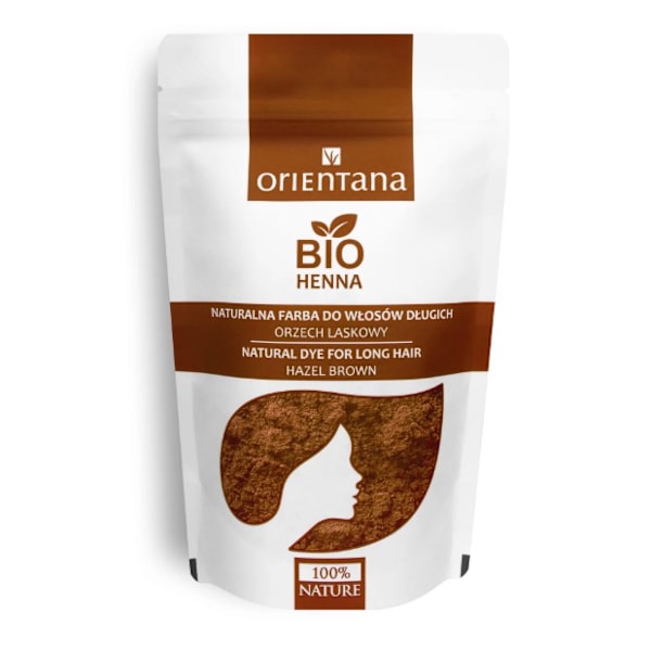 Orientana Bio hasselnötshenna 100 g - Bio hasselnötshenna 100