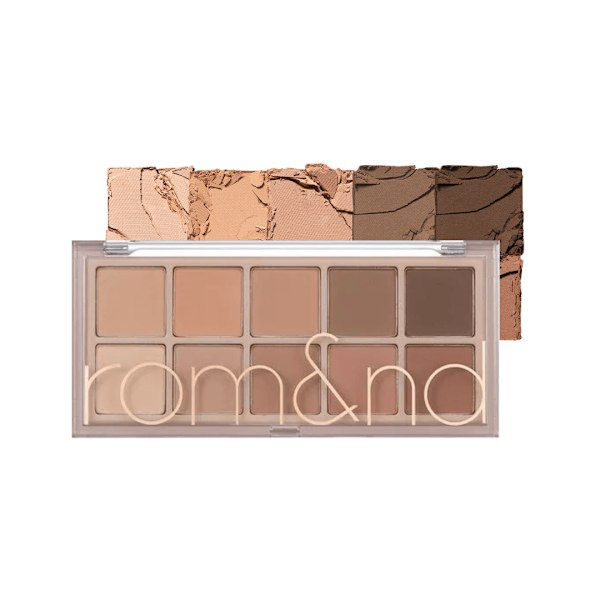 rom&nd Better Than Palette 05 Shade & shadow Garden 7,5 g - beige och brun ögonskuggspalett 7.5