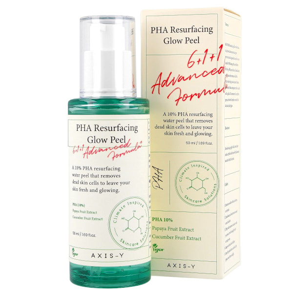 AXIS-Y PHA Resurfacing Glow Peel 50 ml - Återuppbyggande peeling essence 50