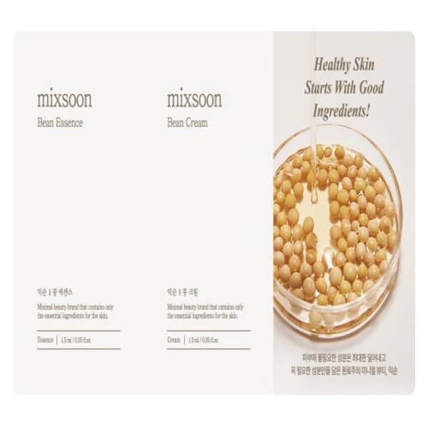 MIXSOON Set Prov (Bean Essence 1,5ml+Bean Cream 1,5ml)