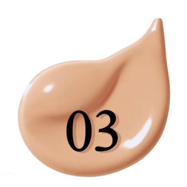 JANDA MAKE-UP Ansiktsfoundation i nyans 03 BEIGE, 30 ml 30