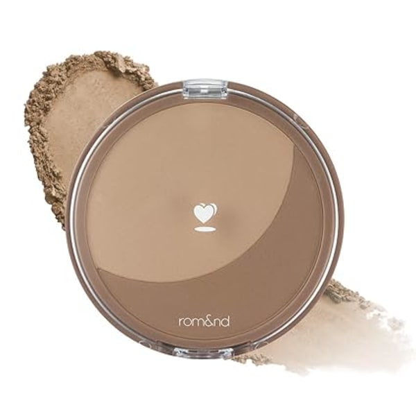rom&nd Better Than Shape 02 Walnut Grain - Ansiktsbronser 9.5