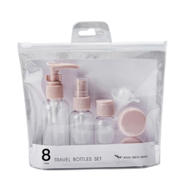 ECARLA Reseflaskpaket 8-i-1 - Reseflaskpaket 8-i-1