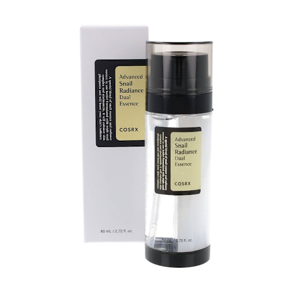 COSRX Advanced Snail Radiance Dual Essence 80ml - Återfuktande och regenererande ansiktsessens 80