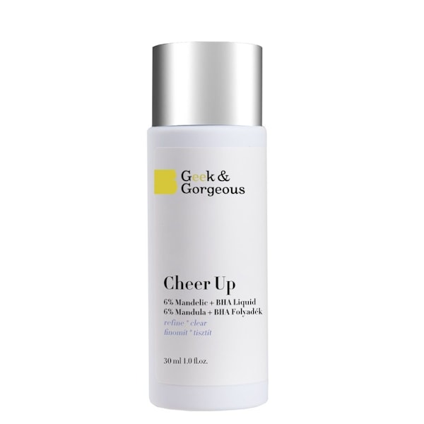 Geek &amp; Gorgeous Cheer Up 30 ml - Syrabaserat ansiktsvatten 6% mandelsyra + BHA