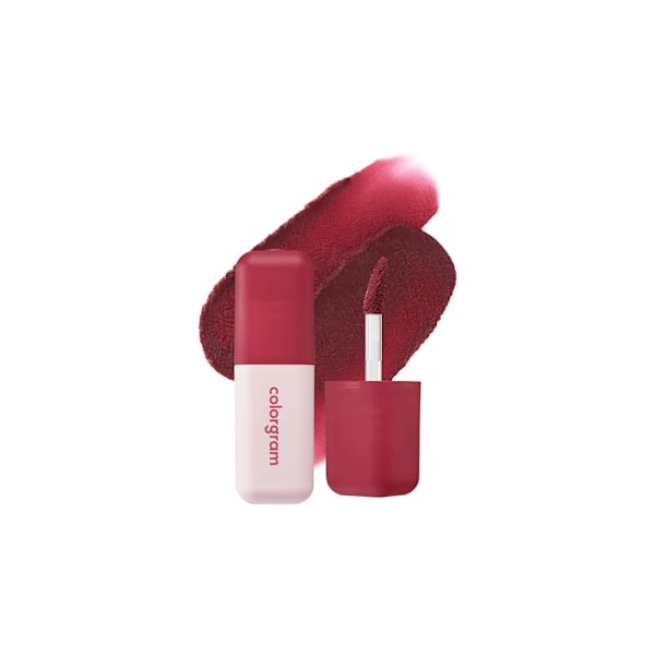 Colorgram Nude Blur Tint #09 Red Bomb 5g - djupröd satin läppfärg 5