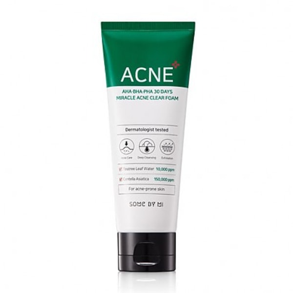 SOME BY MI AHA.BHA.PHA 30 Days Miracle Foam 100 ml - Skum med syror 100