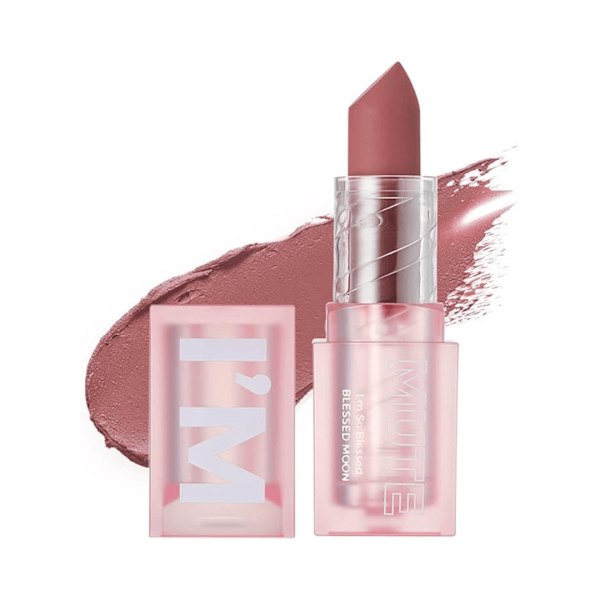 Blessed Moon I'm Mute Lipstick 01 In 3,4 g - Matt läppstift i en nyans av aprikos nude 3.4