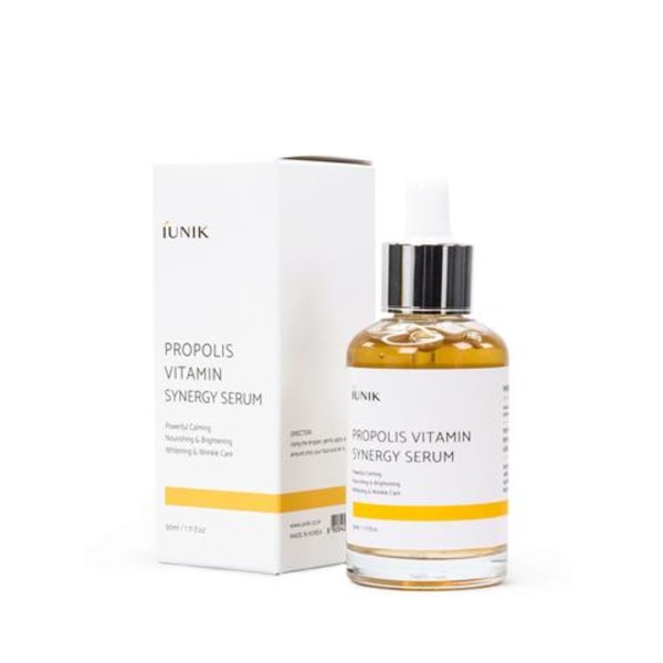 iUNIK Propolis Vitamin Synergy Serum, 50ml - Multifunktionellt ansiktsserum 50
