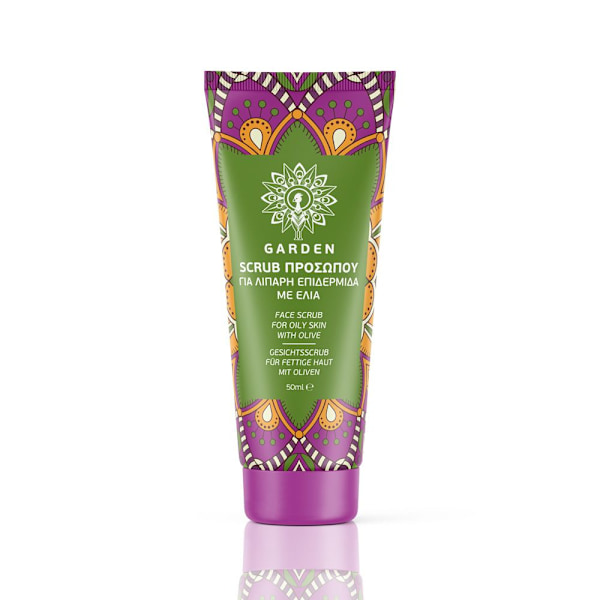 GARDEN FACE SCRUB PURIFYING OLIVE 50 ml - oliv ansiktsskrubb 50