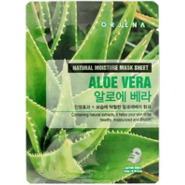 ORJENA Aloe Vera Mask Sheet, 23 ml - Lugnande aloe vera sheet mask 23