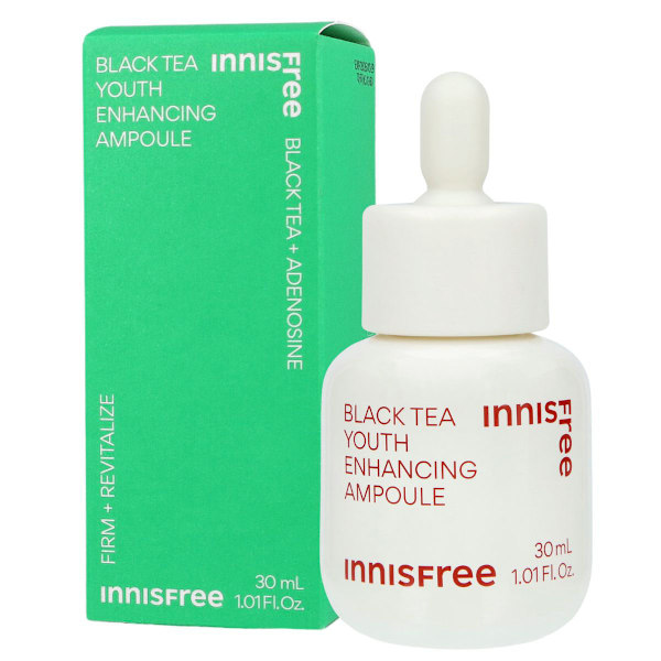 INNISFREE Black Tea Youth Enhancing Ampoule, 30 ml - regenererande anti-aging serum 30