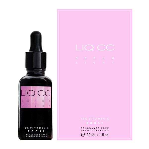 LIQ CC Serum Light 15% Vitamin C BOOST 30 ml - Ljust upplysande serum med C-vitamin 30