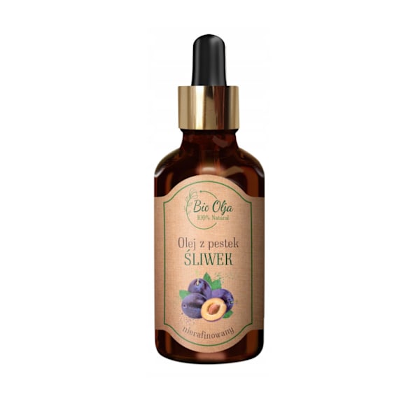 BIO OLJA - Plommonfröolja, kallpressad, oraffinerad, 50 ml 50