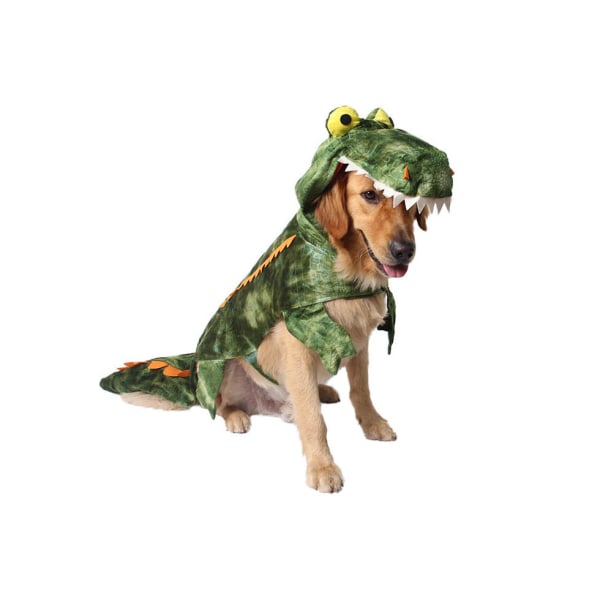Rolig krokodil Halloween hunddräkt för Cosplay outfit
