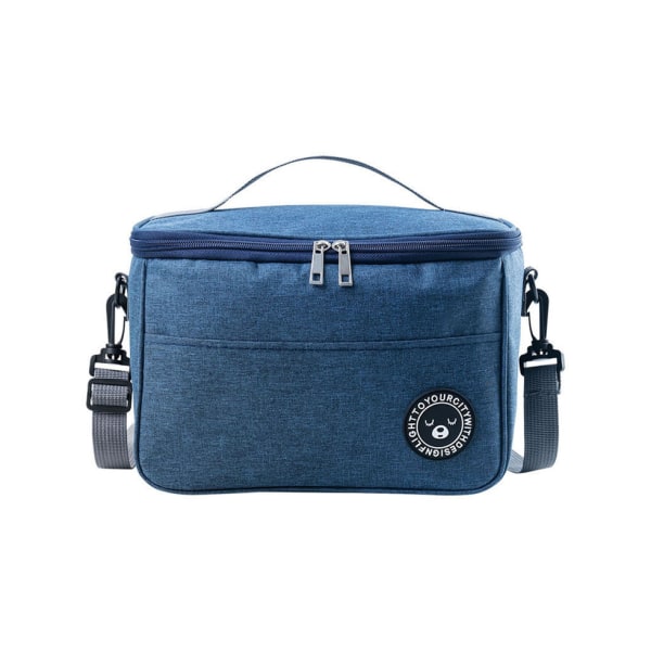 Användbar Lunchbox 4 färger Comfortable Grip kylväska - Marinblå