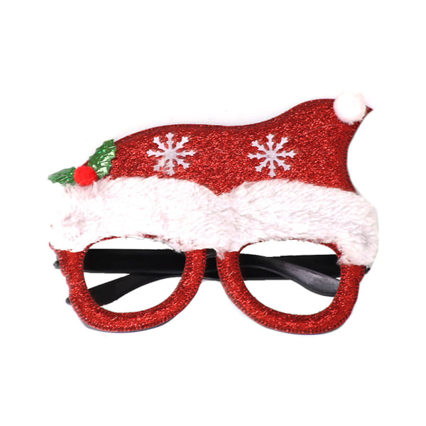 Julhatt Snögubbeglasögon - Cosplay glasögon för barnfest