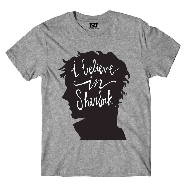 Jag tror på Sherlock T-shirt XXXL