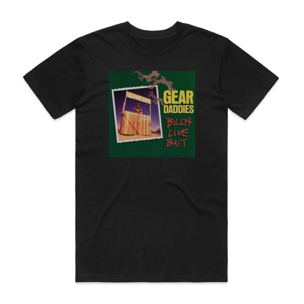 Gear Daddies Billys Live Bait Album Cover T-shirt Svart M