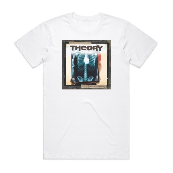 Theory of a Deadman Scars Souvenirs 2 Album Cover T-Shirt Vit XL