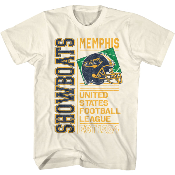 Memphis Showboats Est. 1984 USFL T-shirt M