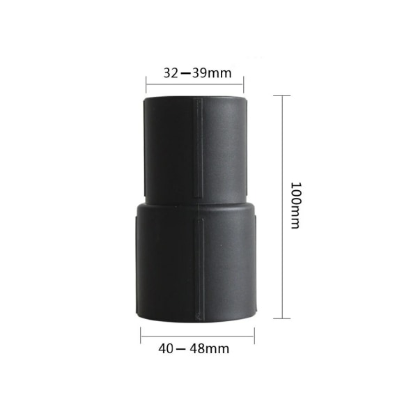 4st Dammsugare dammfilter omvandlingskontakthuvudadapter för innerdiameter 32/40/50 mm gängade slangdelar
