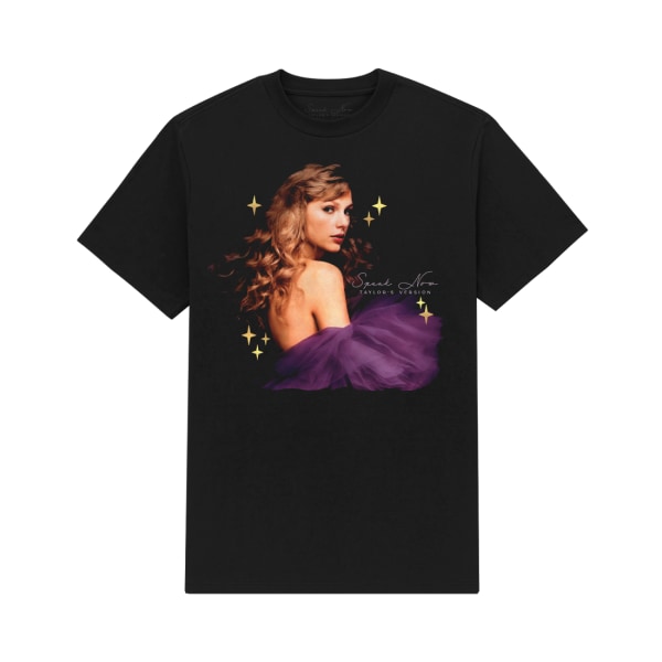 Speak Now Taylor's Version Svart T-shirt XXL