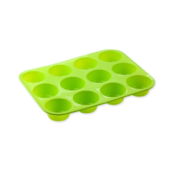 Non-Stick 12-kopps muffinspanna i silikon - Jumbo, BPA-fri form