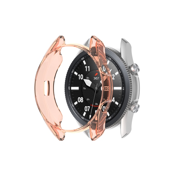 Smartphone Cover Smart Watch Fodral för Watch3 Lte för Watch 3 Bluetooth Smart Watch 41MM Kompatibel för SM R850 Transparent Orange