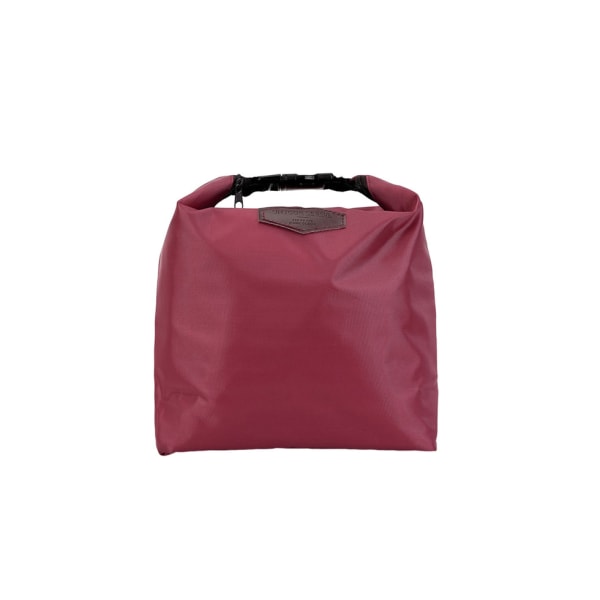 Mode Lunch Box Bag Stor Kapacitet Vinter Picknick Mat - Vinröd