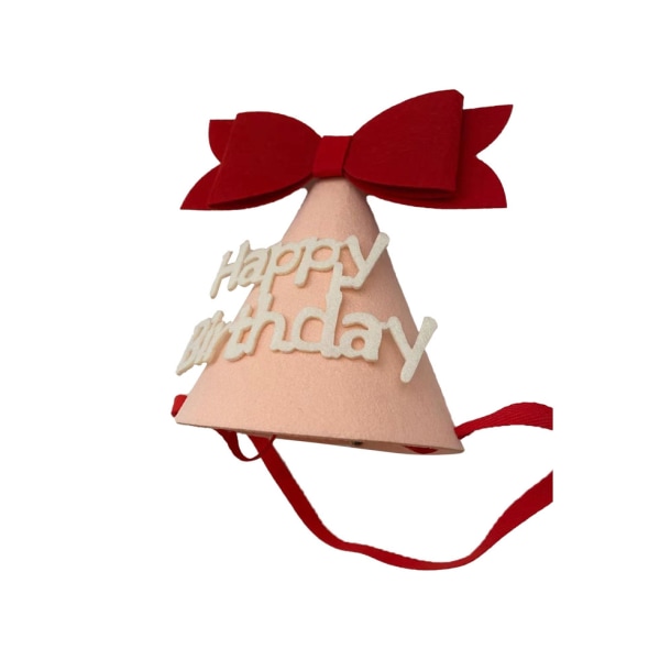 Ljusrosa barnfödelsedagsfest hattar - bedårande justerbara roliga
