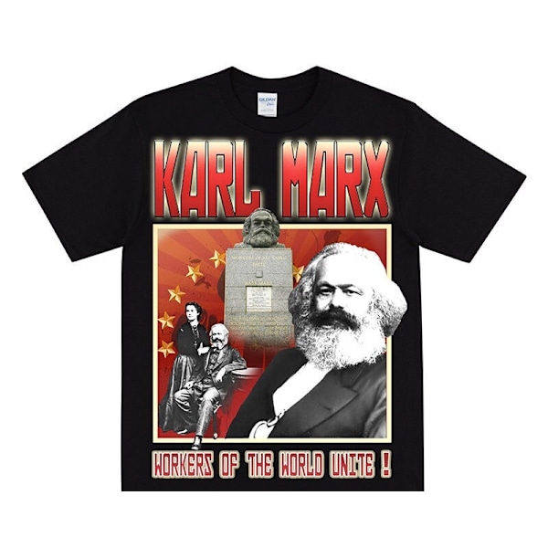 KARL MARX hyllning T-shirt S