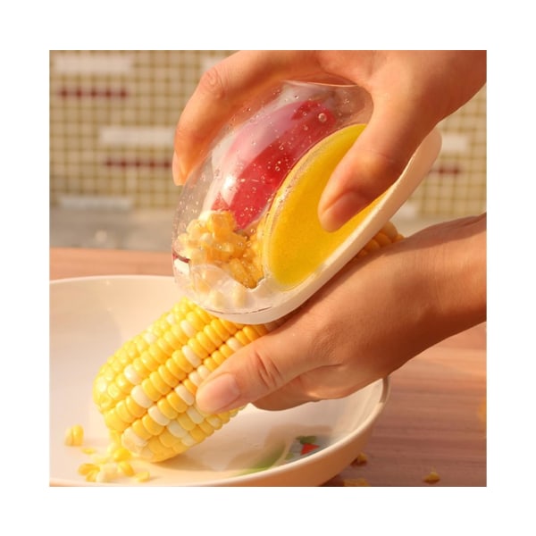 Quick Corn Cob stripper och skalare - köksredskap med handskydd