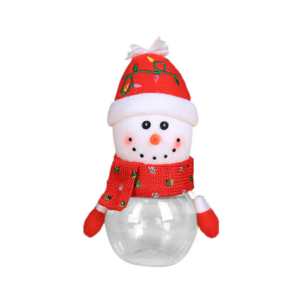 Snowman Christmas Candy Jar - Xmas förvaringsflaska