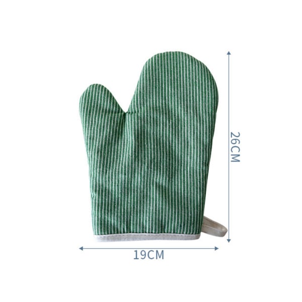 1st Användbar isolerad handske 3 färger förtjockad design - grön