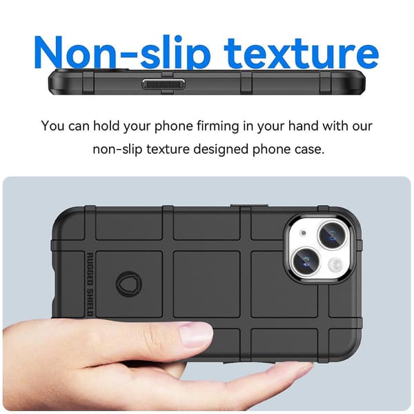 TPU phone case för iPhone 15 Plus Black