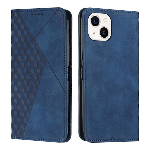 Diamond PU- case för iPhone 15 Plus Blue