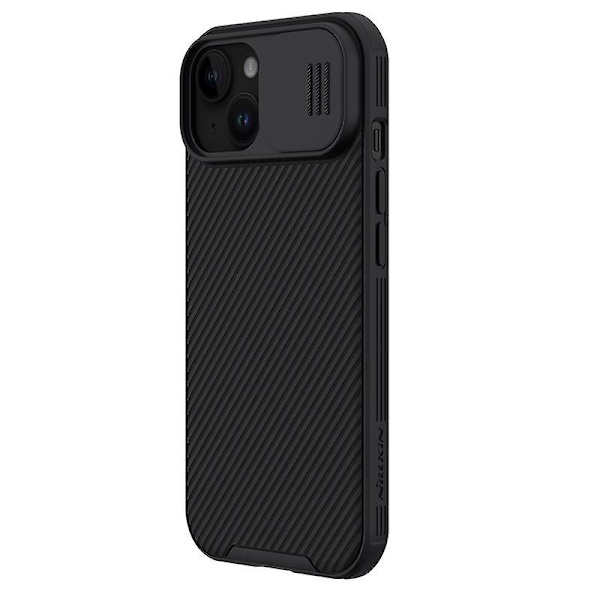 NILLKIN PC- phone case för iPhone 15 Black