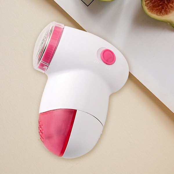 Kläder Fuzz Lint Remover Tyg Rakapparat Batteridriven hårboll Pilling Travel Red