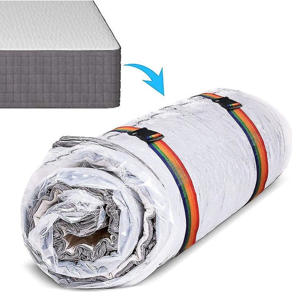 Vakuumpåse för madrasser / täcken Förvaringspåsar - Space Saver Vakuumpåsar för extra stor latex / svampmadrass Tung - Tjock Plas null none