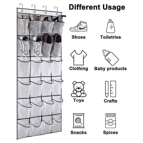 Door Shoe Organizer Hängande Sko Organizer Hängande skoförvaring null none