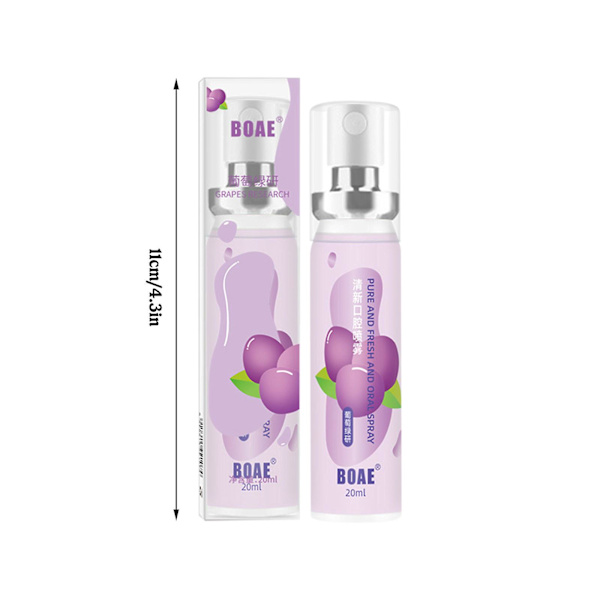 Frukt Munspray Bad Spray Andedräkt Fräscha Munspray Oral Care For Breath Freshening Citron 20ml Violet