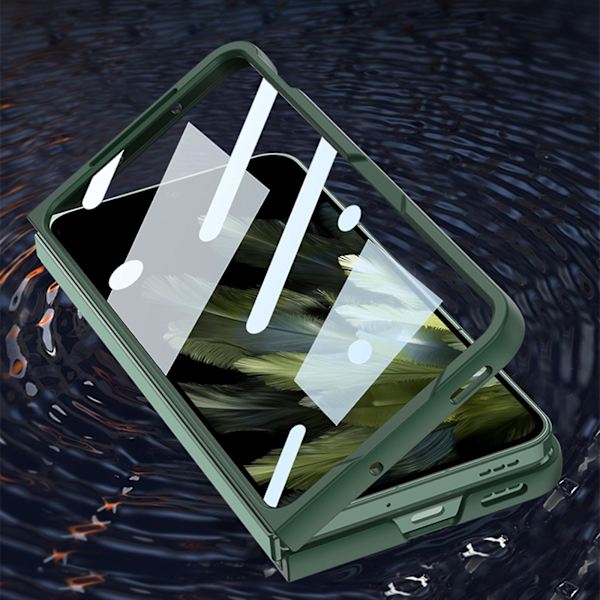Gkk Case + Skärmskydd För Oppo Find N3 / Oneplus Open Green