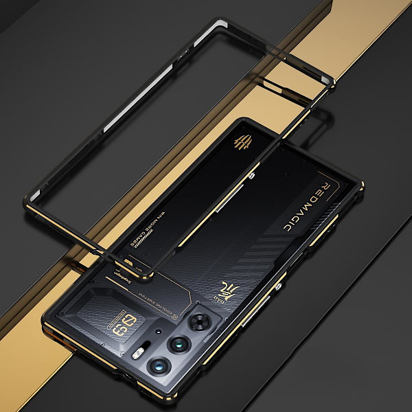 Case för Zte Nubia Red Magic 9 Pro/9 Pro+ Black Yellow