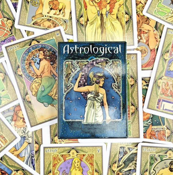 Astrologiska Oracle-kort Spådomskort